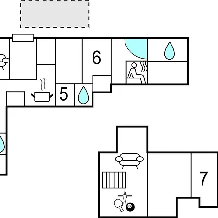 Vakantiehuis 8 Bedroom Beautiful In